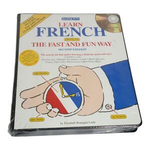 Learn French the Fast and Fun Way with 4 Audio Discs & Illustrated book